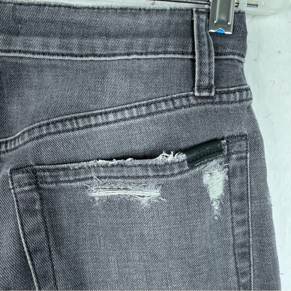JOE’S JEANS Charlie High Rise Skinny Ankle Distressed Sz 27 Waist 28” Denim Jean - Picture 14 of 16